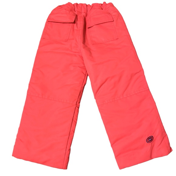 Slalom Ski Pants for Kids adjustable waist size 4 orange - Picture 2 of 10
